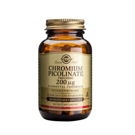 Solgar Picolinato Cromo 200mg 90 Capsules - Image 1