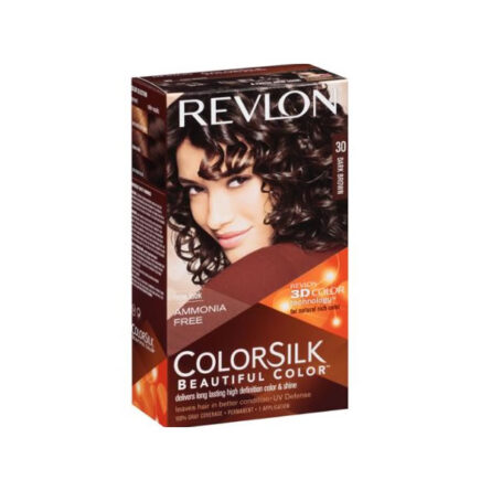 Revlon Colorsilk Ammonia Free 20 Dark Brown – Image 1