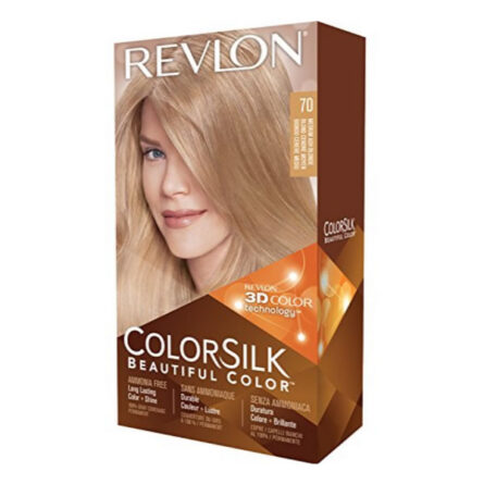 Revlon Colorsilk Ammonia Free 70 Medium Ash Blonde - Image 1
