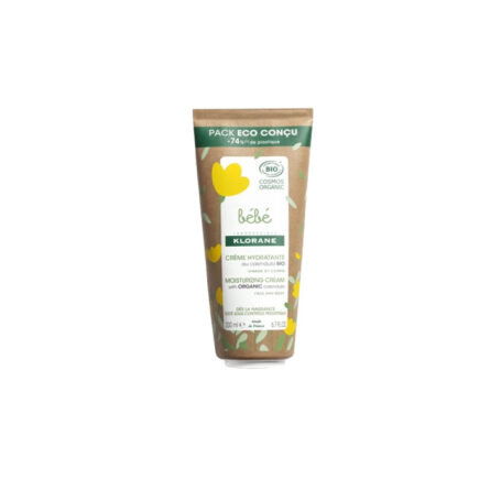 Klorane Organic Baby Moisturizing Cream 200ml – Image 1