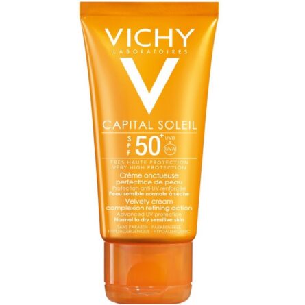 Vichy Capital Soleil Velvety Dace Cream Spf50 50ml – Image 1