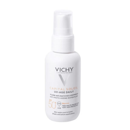 Vichy Capital Soleil Uv-Age Daily SPF50+ Water Fluid Antifotoaging 40ml - Image 1