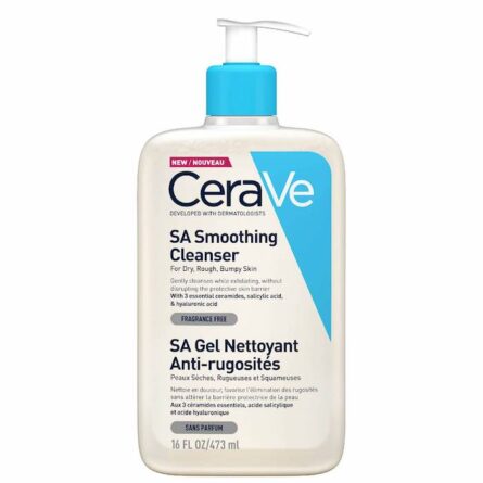 Cerave SA Anti-Roughness Smoothing Cleanser 473ml – Image 1