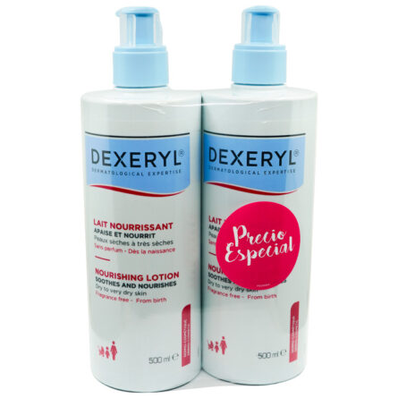 Dexeryl Duo Nourishing Lotion 2x 500 ml – Image 1
