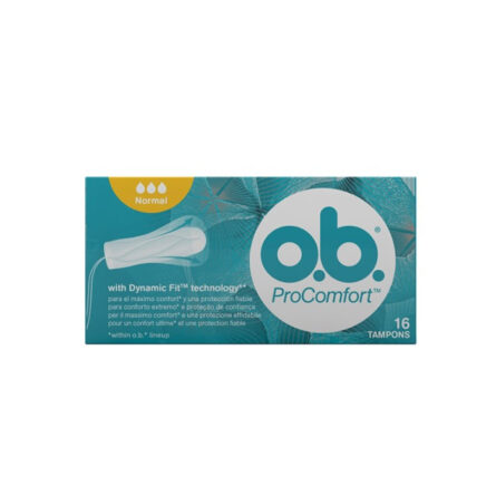 O.B Pro Comfort Normal Tampons 16 Units – Image 1
