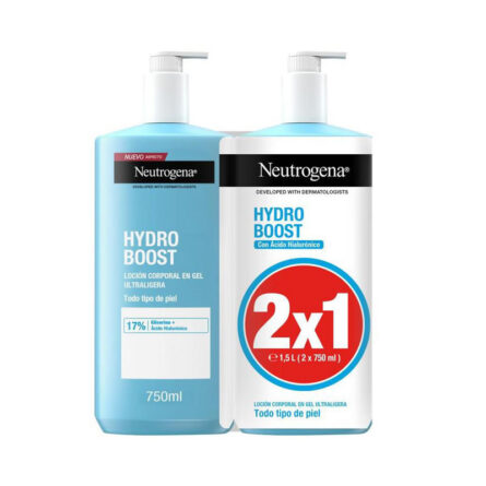Neutrogena Hydro Boost Moisturizing Gel Lotion 2x750ml - Image 1