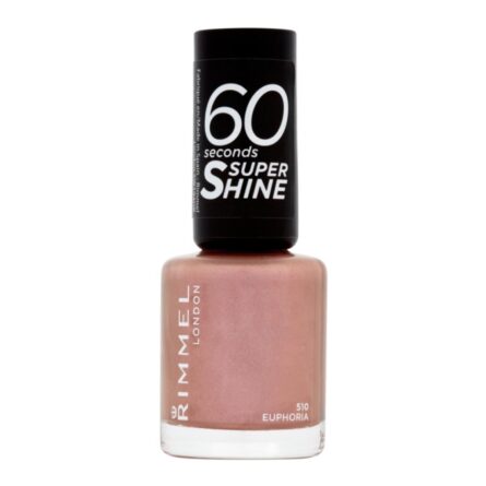 Rimmel London 60 Seconds Super Shine Nail Lacquer 510 Euphoria - Image 1