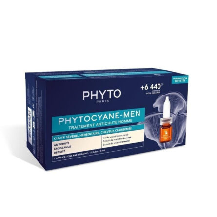 Phyto Phytocyane Men Anti Hair Loss 12x3.5ml - Image 1