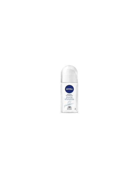 Nivea Desodorante Roll On 50ml Pure Invisible - Image 1