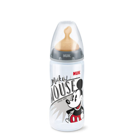 Nuk Baby Bottle First Choice PP Mickey Mouse M Latex 300ml - Image 1