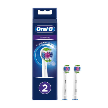 Oral-B 3D White Brush Heads 2U - Image 1