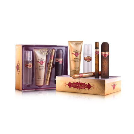 Cuba Paris Royal Eau De Toilette Spray 100ml Set 4 Pieces 2020 - Image 1