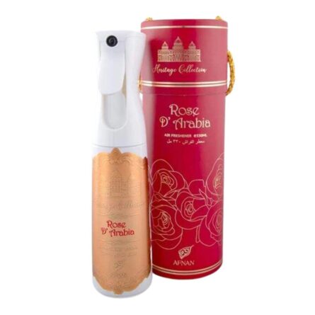 Afnan Rose D'arabia Air Freshener Spray 300ml Spray - Image 1