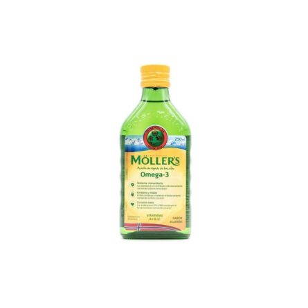 Moller´s Moller's Lemon Flavoured Cod Oil 250ml - Image 1