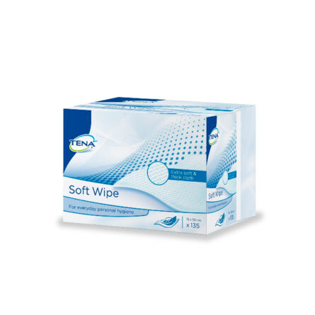 Tena Soft Wipe 19cmx30cm 135U - Image 1