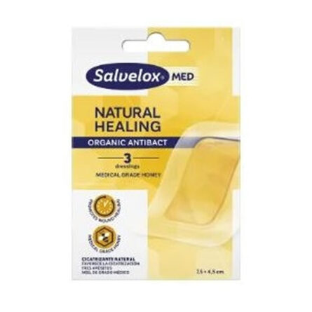 Salvelox Med Natural Healing 3 Dressings 7.5X4.5Cm - Image 1