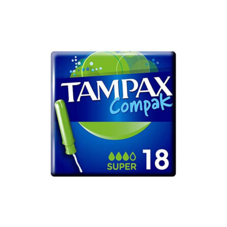 Tampax Compak Super 18 Units – Image 1