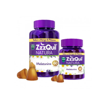 Zzzquil Natura Melatonin Mango & Banana Flavour 60+30 Units