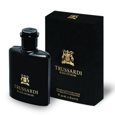 Trussardi Black Extreme Eau De Toilette Spray 50ml - Image 1