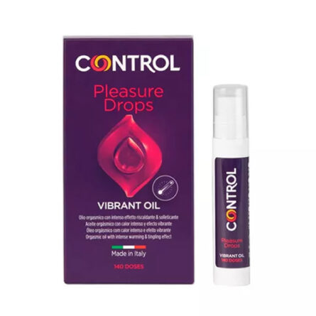 Control Pleasure Drops Vibrant Oil 10ml - Image 1