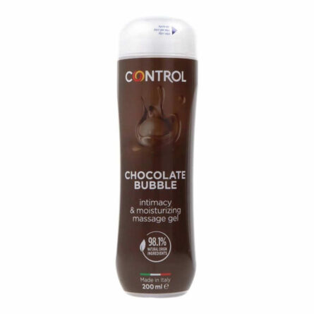 Control Chocolate Bubble Gel Massage 200ml – Image 1