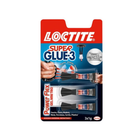 Loctite Super Glue-3 3x1g - Image 1