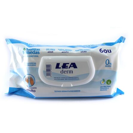 Lea Derm Wipes Pack 60 Units - Image 1