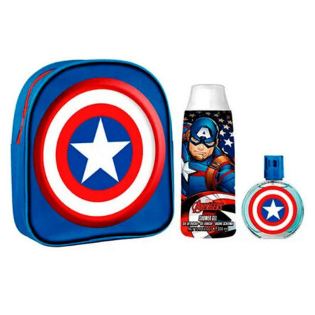 Captain America Eau De Toilette Spray 50ml Set 3 Pieces - Image 1