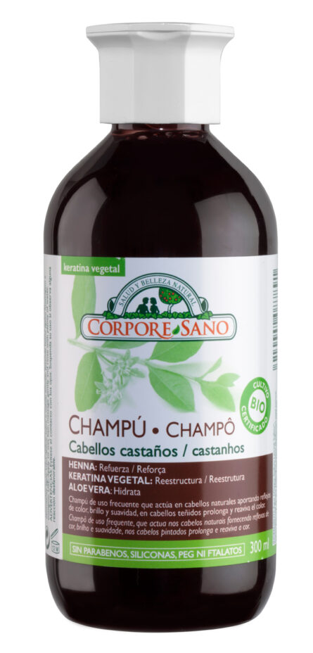 Corpore Champu Henna Cab Castaños 300ml Bio - Image 1