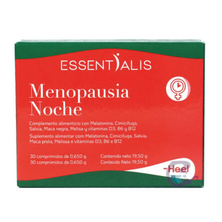 Essentialis Heel Menopause Night 30 Tablets - Image 1