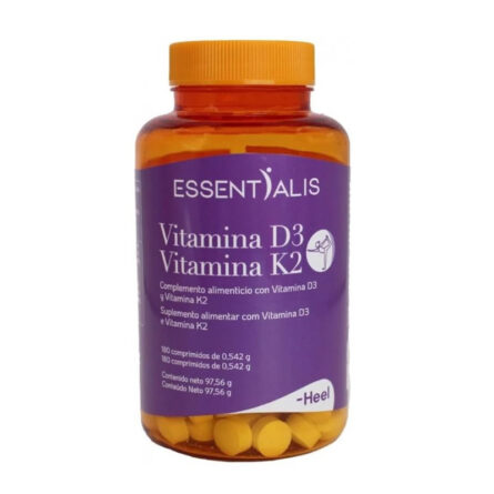 Essentialis Vitamin D3 Vitamin K2 180 Tablets - Image 1