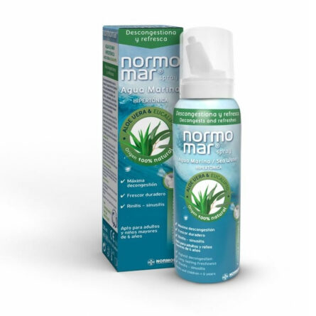 Normomar Aloe Eucalypt Nasal Spray 120ml – Image 1