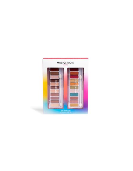 Magic Studio Powerful Cosmetics Magic Paleta Doble Matte y Metal 24 Colores - Image 1