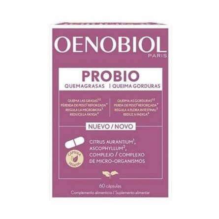 Oenobiol Probio Fat Burner 60 Capsules - Image 1