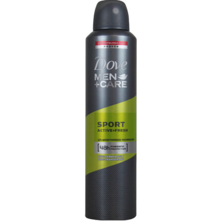 Dove Men Sport Active Fresh Deodorant Spray 250ml – Image 1
