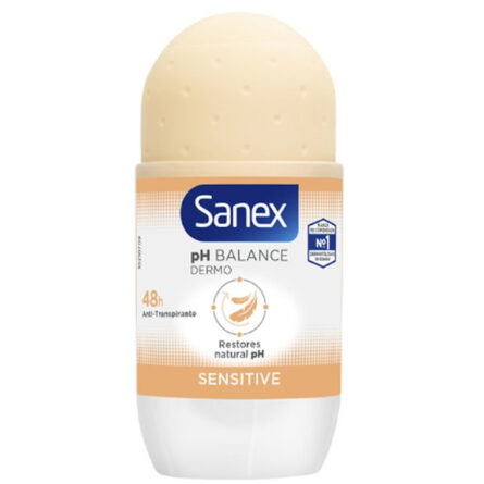 Sanex Ph Balance Dermo Sensitive Deodorant Roll On 50ml – Image 1