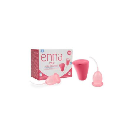 Enna Cycle Menstrual Cup Size S 2 Cups Sterilizer – Image 1