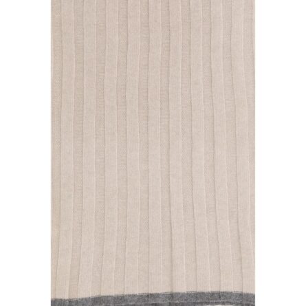 Beige Cashmere Scarf - Image 3