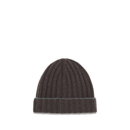 Brown Cashmere Beanie