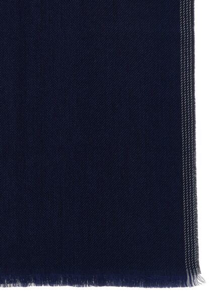 Blue Wool Scarf - Image 2