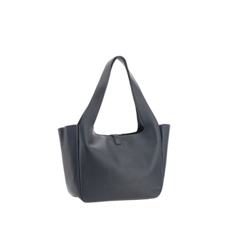 Black Calf Leather Bos Taurus Shoulder Bag - Image 3