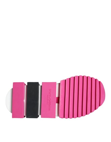 Pink Sorrento Crystals Low Top Sneakers Shoes - Image 5