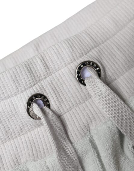 White Nylon Jogger Sweatpants Pants - Image 5