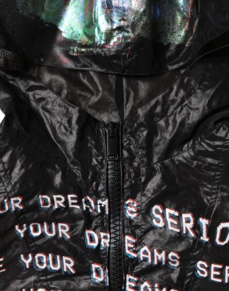 Multicolor Print Hooded Sweatshirt Sweater - Image 7