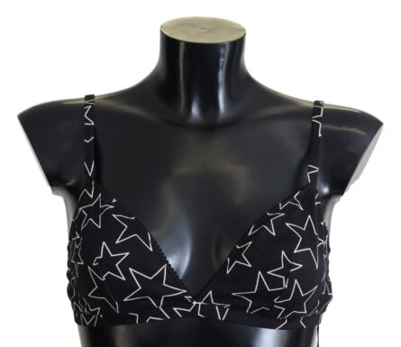Black Millennials Star Non Wire Cotton Bra Underwear - Image 5