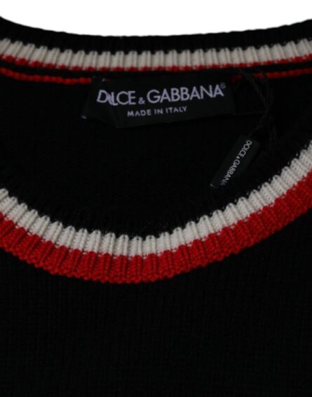Black Cashmere Pig of the Year Pullover Sweater - Image 7