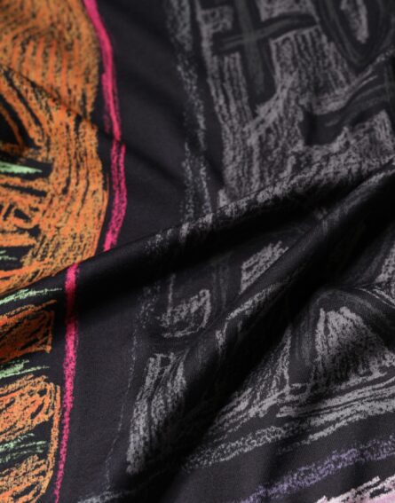 Multicolor Graphic Print Cotton T-shirt - Image 6