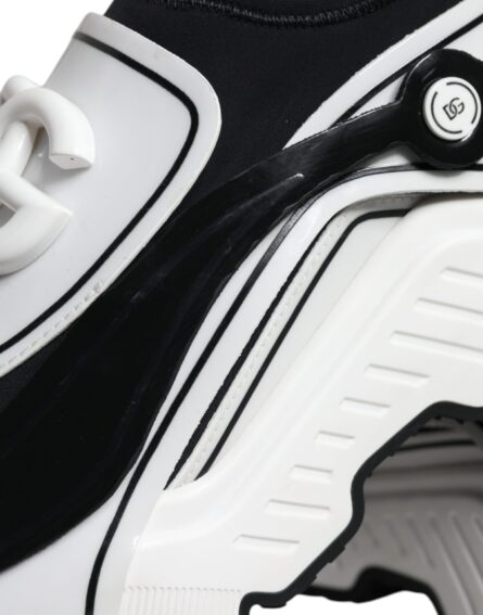 White Black Logo Plaque Daymaster Sneakers Shoes - Image 5
