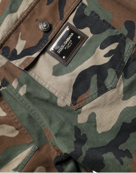 Multicolor Camouflage Cargo Pants - Image 7