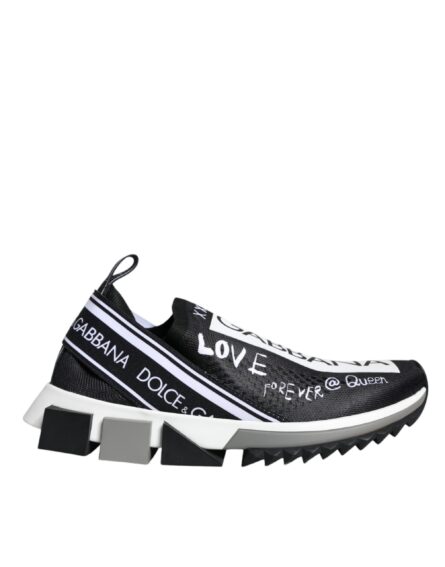Black White Sorrento Low Top Sneakers Shoes - Image 8